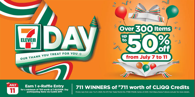 7-Eleven 1-Day Sale