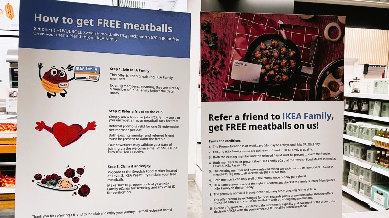 Free Frozen Meatballs @ IKEA